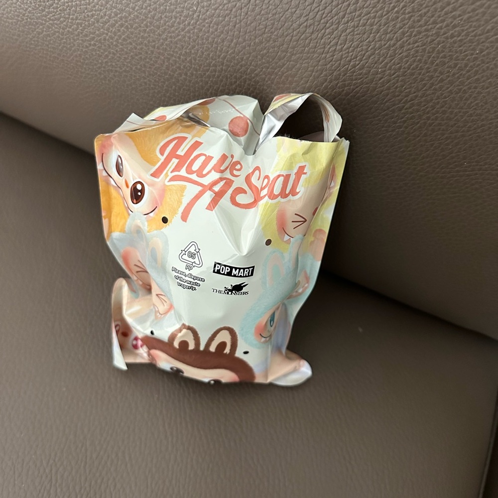 Pop Mart The Monsters Have A Seat Dada Labubu Plush Blind Box Pendant Keychain - Picture 2 of 6